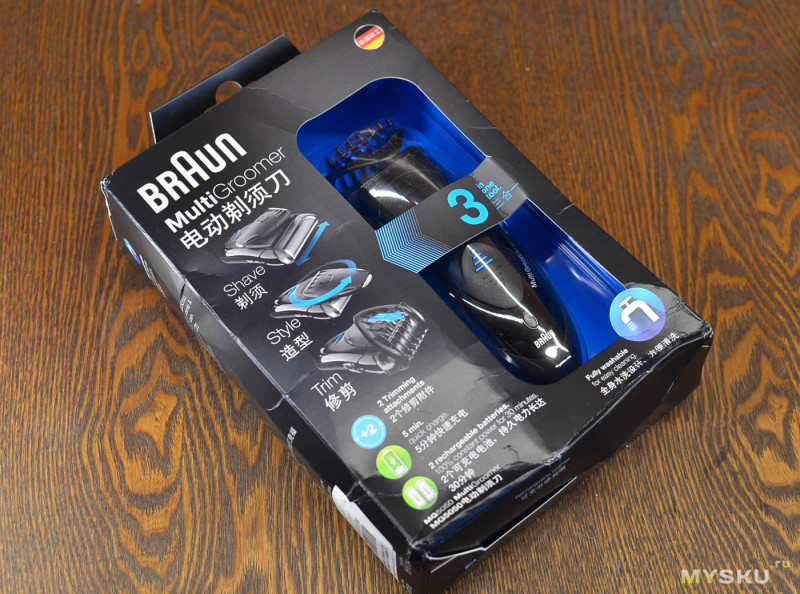 Сеточная электробритва Braun MG5050 Multi Groomer
