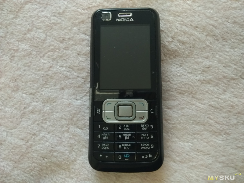 Замена корпуса Nokia 6120c