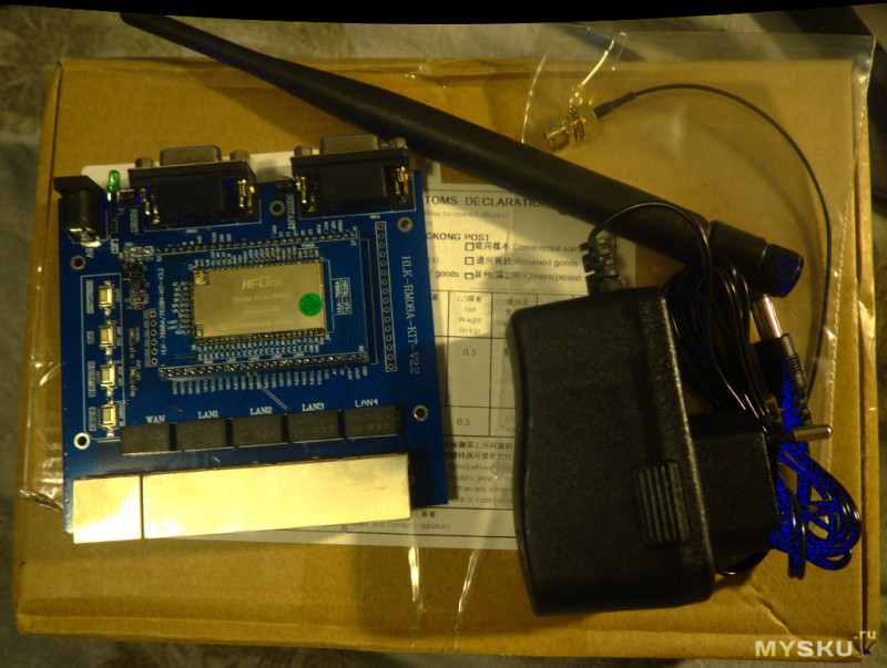 Отладочная плата на MT7688AN с богатым функционалом и поддержкой OpenWRT.