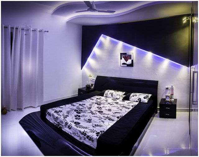 современный дизайн спальни интерьер
