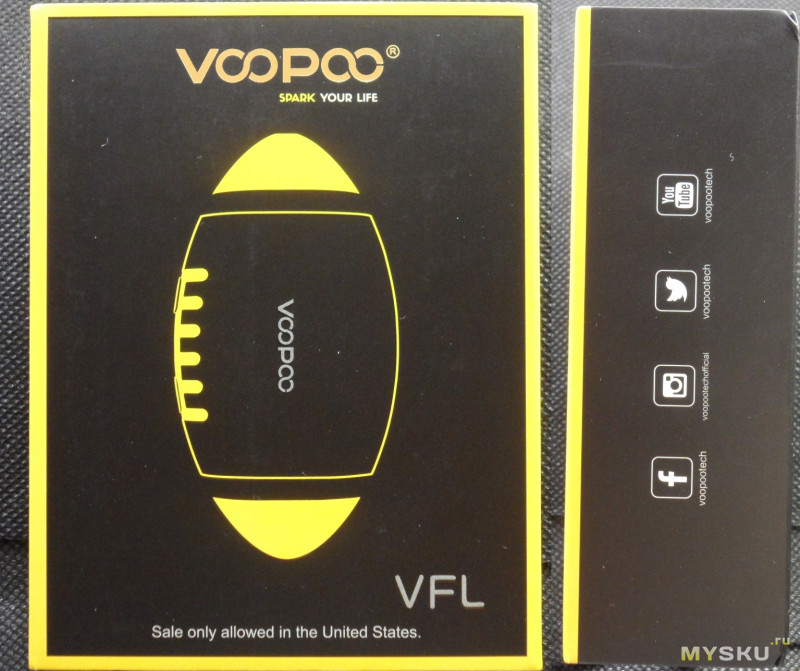 Электронная сигарета VOOPOO VFL Pod Starter Kit