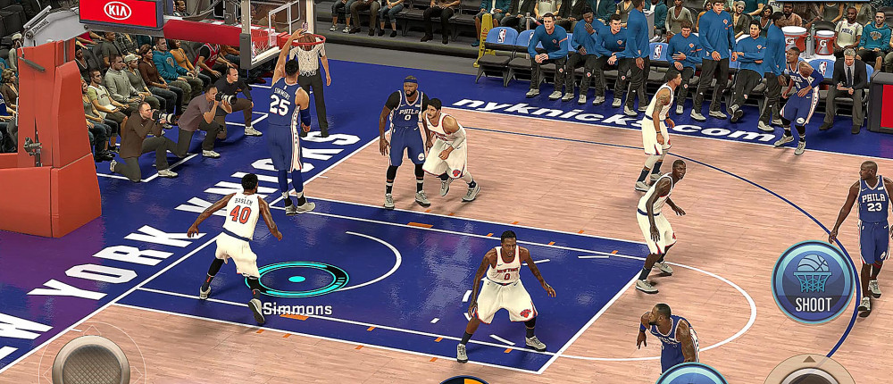 NBA 2K Mobile с консольным уровнем графики можно скачать бесплатно на iOS