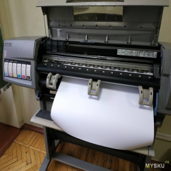 Заправка головок плоттера HP DJ 5000ps - когда надо быстро.