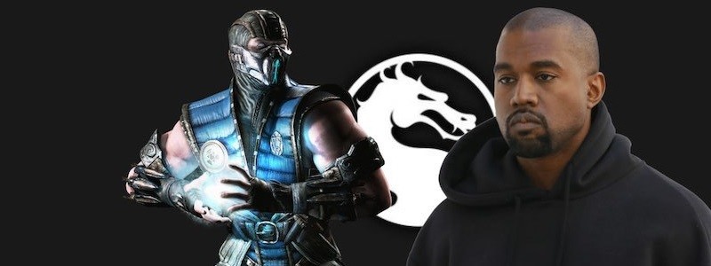 Как Канье Уэст выглядит в роли Саб-Зиро из Mortal Kombat