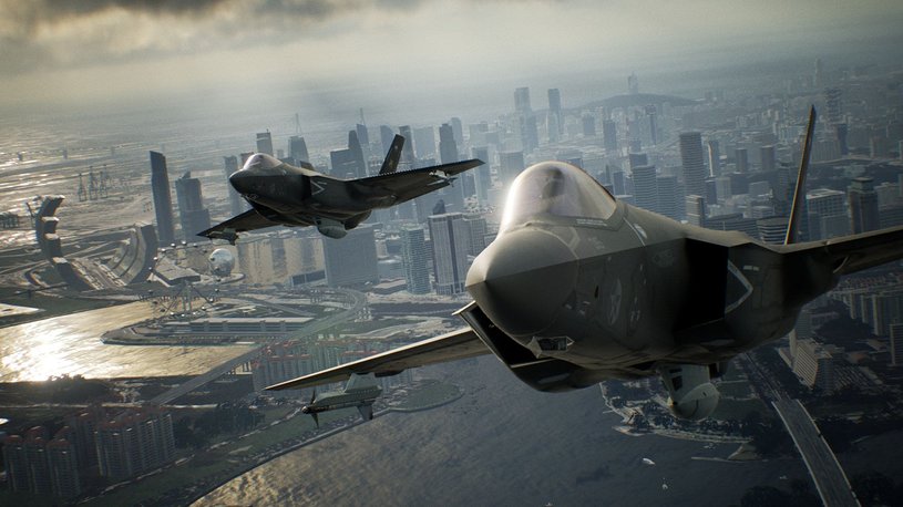В новом трейлере Ace Combat 7 показали F35-C, надежду американских ВВС