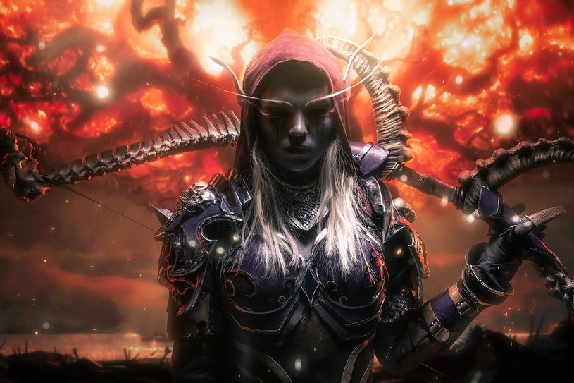 Потрясающий российский косплей Сильваны