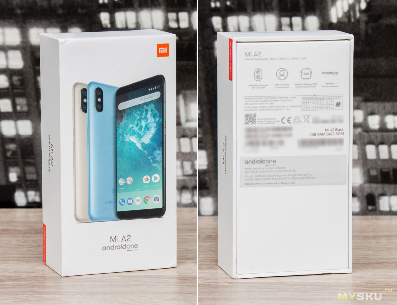 Смартфон Xiaomi Mi A2