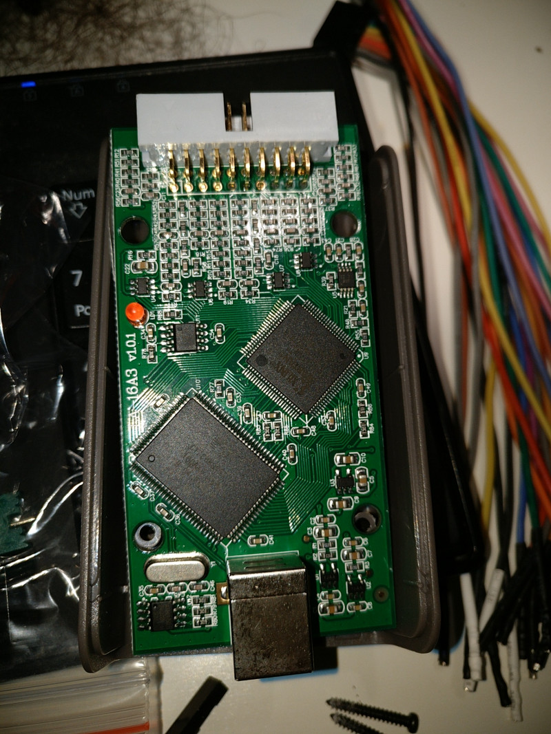 Kingst LA1010 USB Logic Analyzer 100M max sample rate,16 Channels
