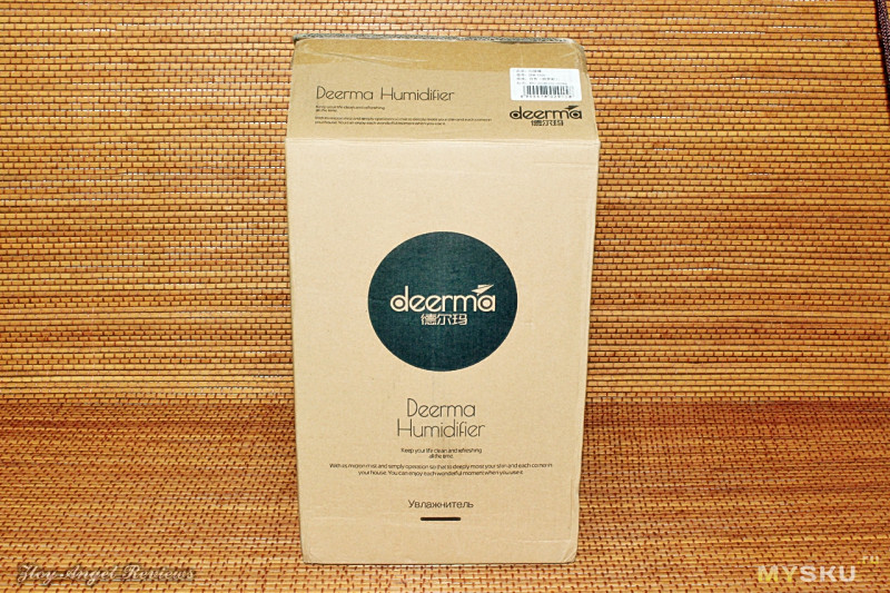 Deerma DEM-F600. Долгоиграющий увлажнитель воздуха. Русская версия.