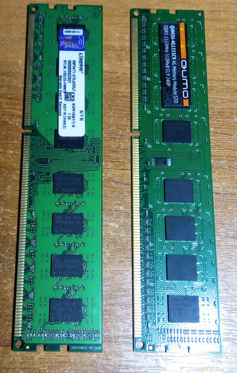 Оперативная память Kllisre DDR3 8 ГБ PC3-12800 только для AMD