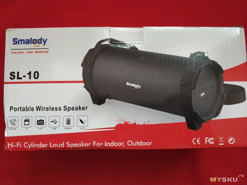 Smalody SL-10 - большая и громкая колонка для юных