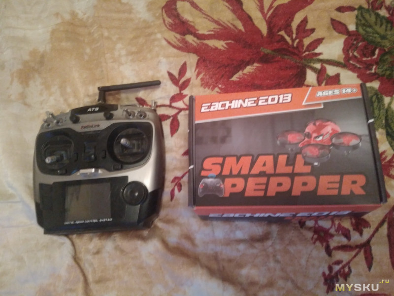 Микро Fpv квадрокоптер Eachine E013
