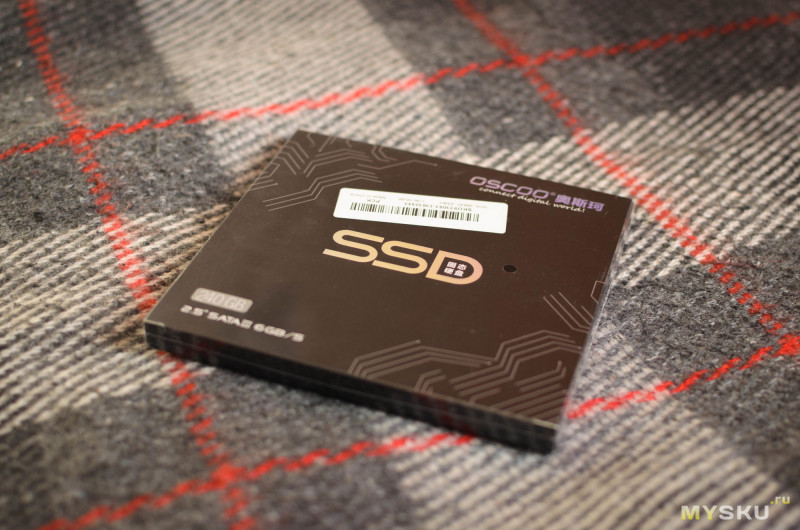 Обзор SDD компании OSCOO (модель OSC-SSD-01) на 240GB (2.5", SATA3, 6Gbps).