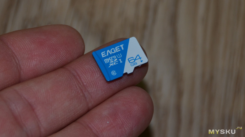 Перепроверка скоростей доступа к карте памяти EAGET 64Gb MicroSDXC (по акции за $6.99)