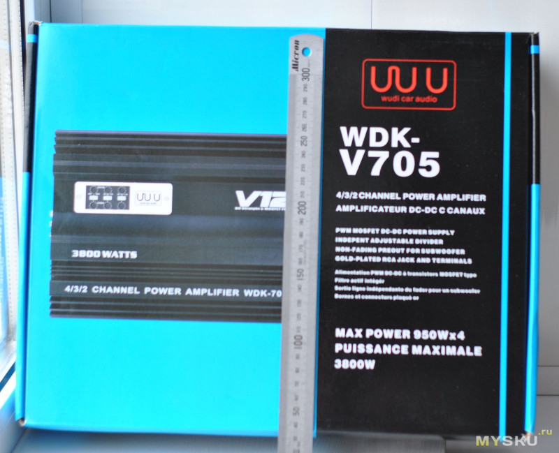 Автомобильный усилитель KROAK WDK 705