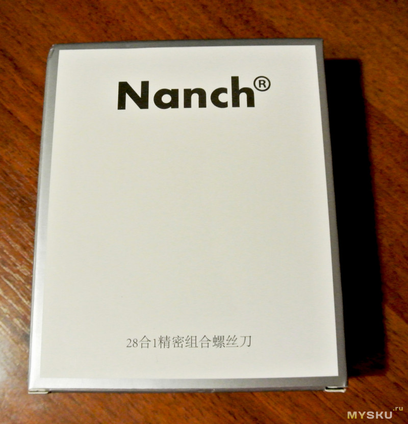 Набор бит с держателем Nanch 28 в 1.