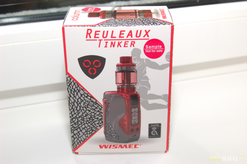 Электронная сигарета "Reuleaux Tinker with COLUMN Kit" | новинка от компании Wismec