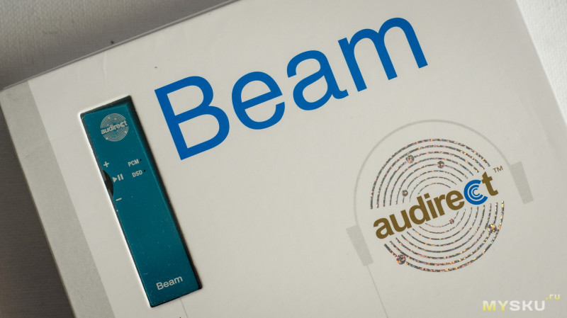 AUDIRECT BEAM — ультрапортативный USB ЦАП