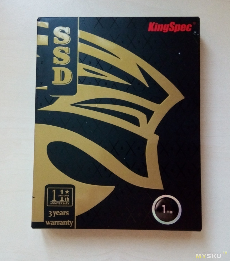 Краткий обзор KingSpec 1TB 2.5" SATAIII SSD P3-1TB