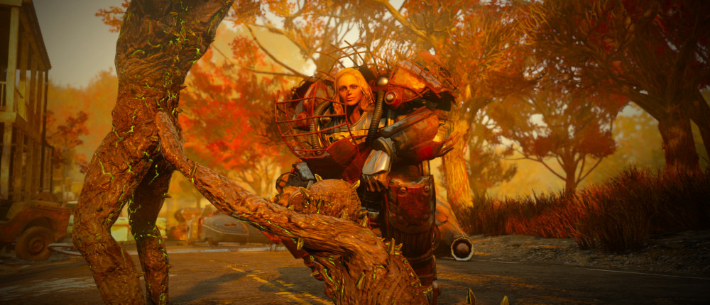 Геймеры начали массово создавать смешные открытки в Fallout 76 с найденными багами. Это надо видеть