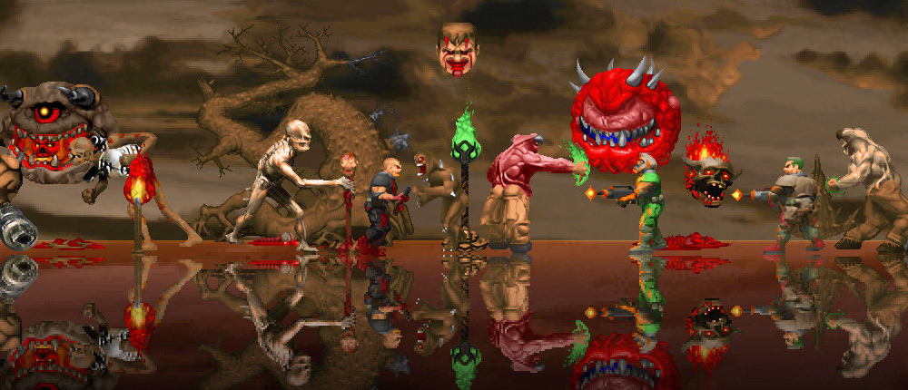 «В топку пиксели» — нестареющую Doom прокачали до HD-графики