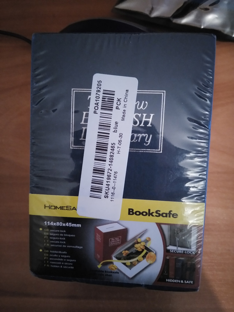 Мини сейф замаскированный под книгу (английский словарь)