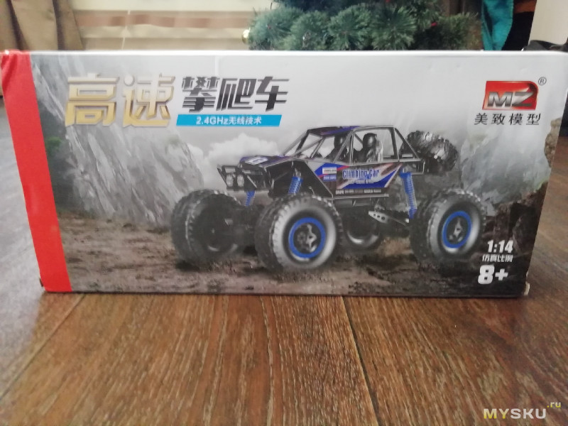 Обзор на радиоуправляемый краулер MZ climbing car 4wd rtr масштаб 1:14