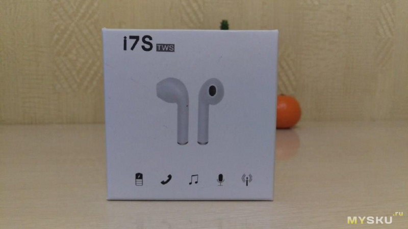 I7s TWS спортивные Bluetooth наушники с микрофоном