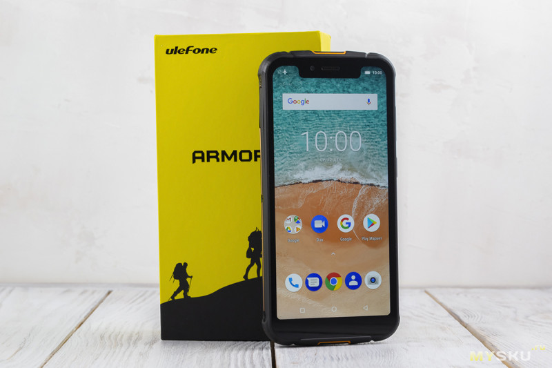 Компактный и яркий защищенный смартфон Ulefone Armor 5 с батареей на 5 000 мАч