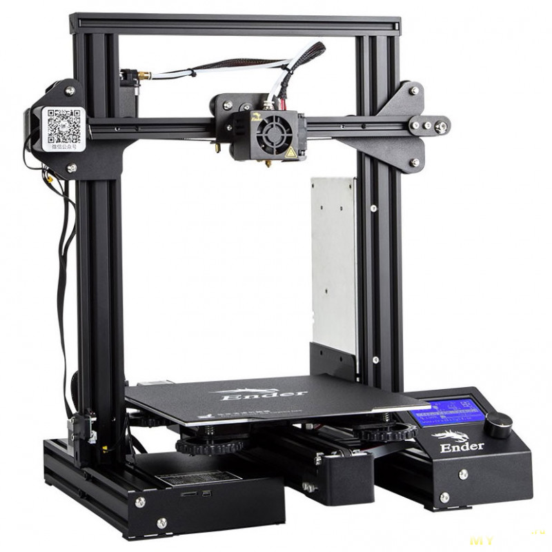 Собираем Ender-3 pro, пожалуй лучший из бюджетных 3д-принтеров.