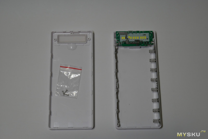Pinguan GF8PD KIT повербанк на 8х18650 с PD QC3.0 FCP