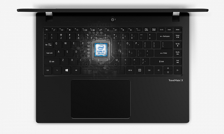 Ноутбук Acer TravelMate X3410: тонкий, лёгкий, ударопрочный и с широким набором портов вплоть до VGA