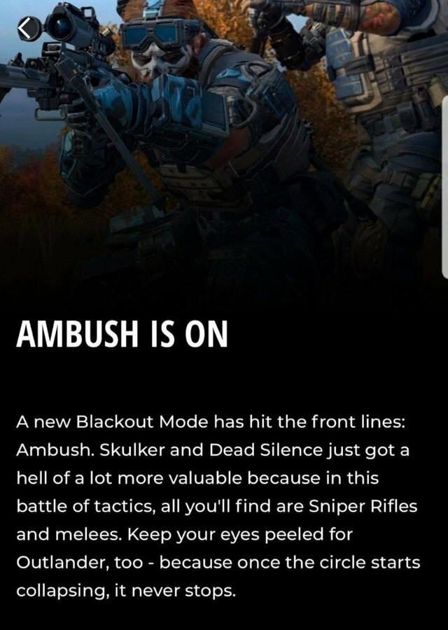 Call of Duty: Black Ops 4 - Следующим временным режимом станет “Ambush”