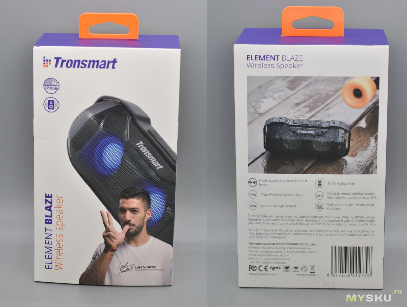 Портативная колонка Tronsmart Element Blaze