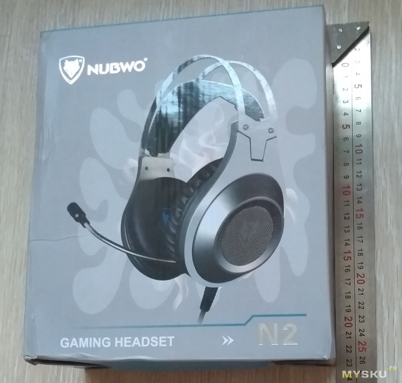 NUBWO N2 - геймерские наушники с 4 пин 3.5 мм джеком (или на выбор вариант с USB)
