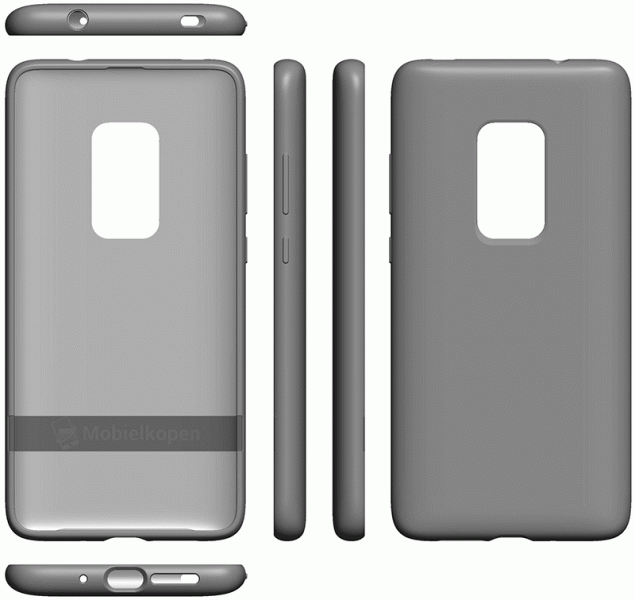 Патентные изображения раскрыли подробности о дизайне смартфона Huawei Mate 30 за девять месяцев до анонса