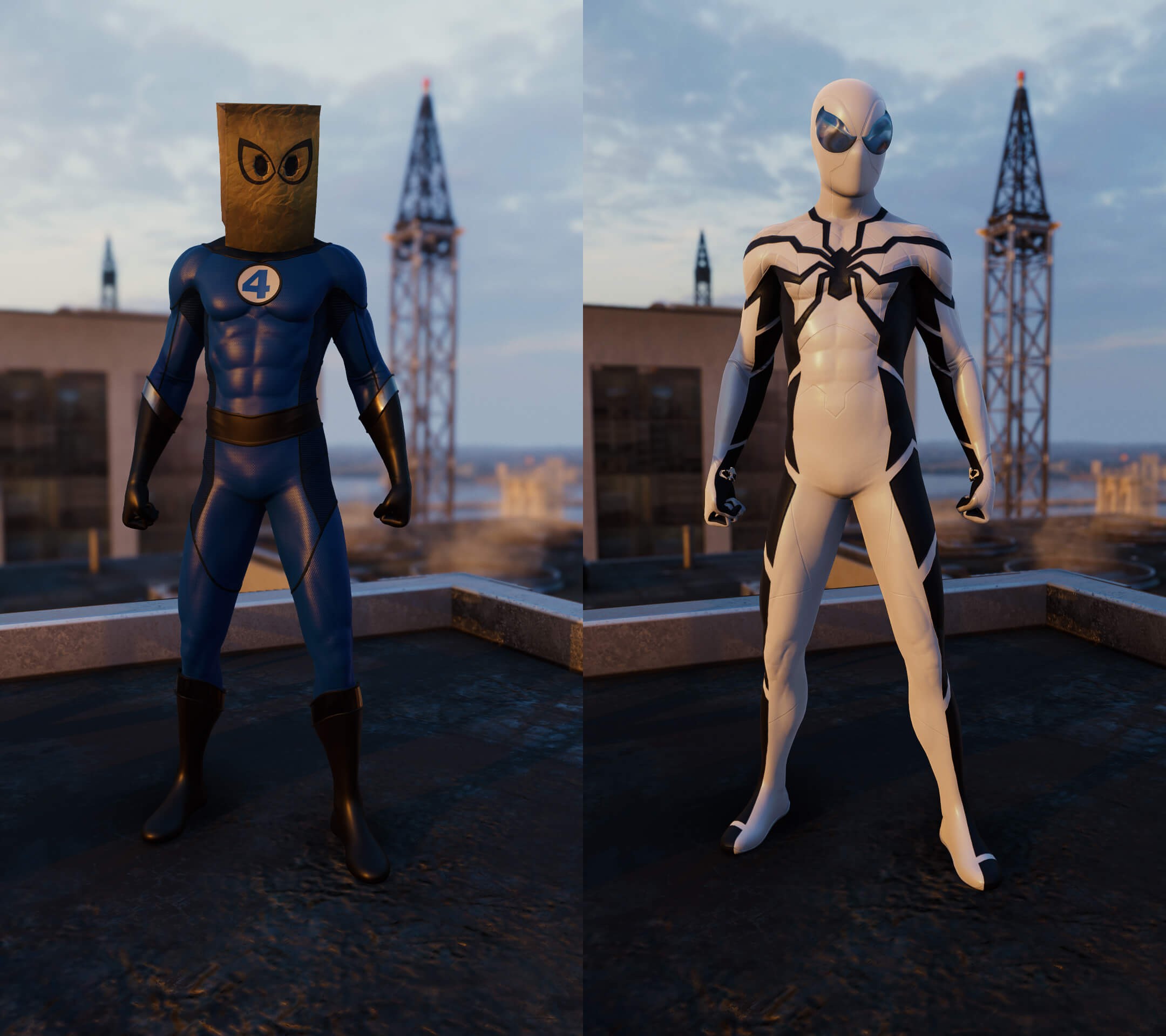 Spider-Man - В игре появились костюмы из Фантастической четверки