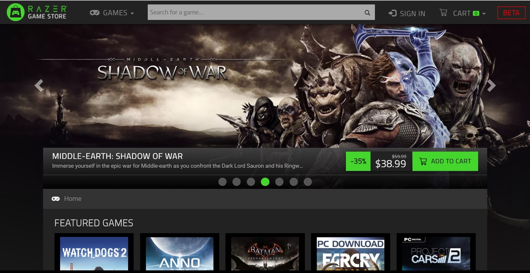 Razer Game Store закроют в конце февраля. Он прожил 10 месяцев