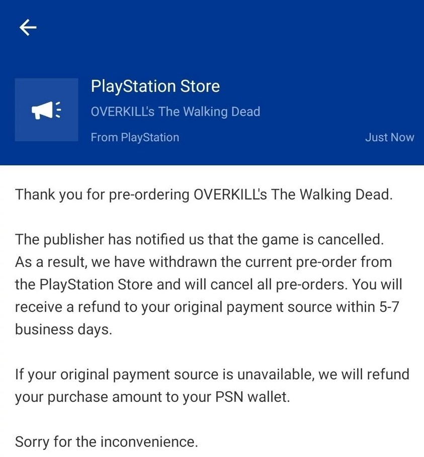 Overkill's The Walking Dead - Консольная версия не отменена