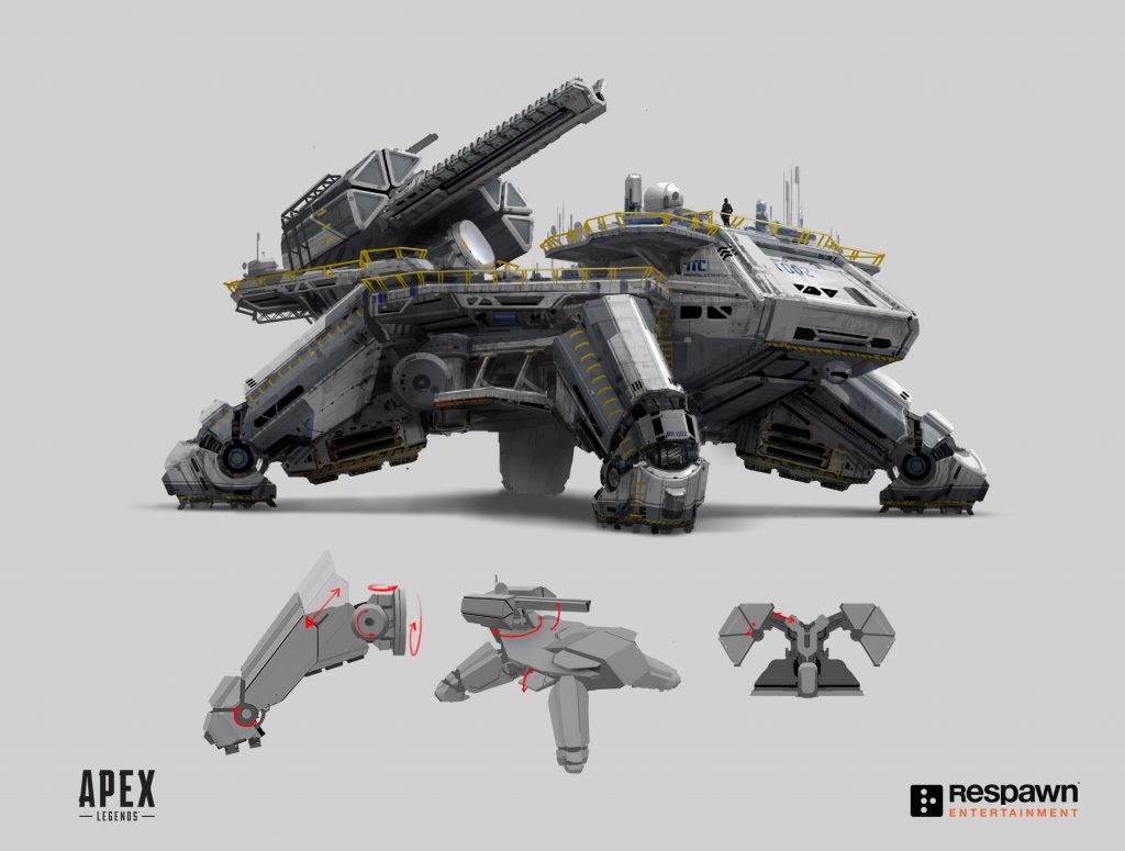 Respawn выложила свыше 60 концепт-артов Apex Legends