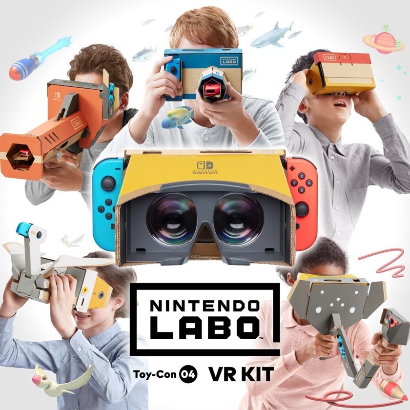 Nintendo анонсировала новый набор Labo — он превращает Switch в VR-шлем
