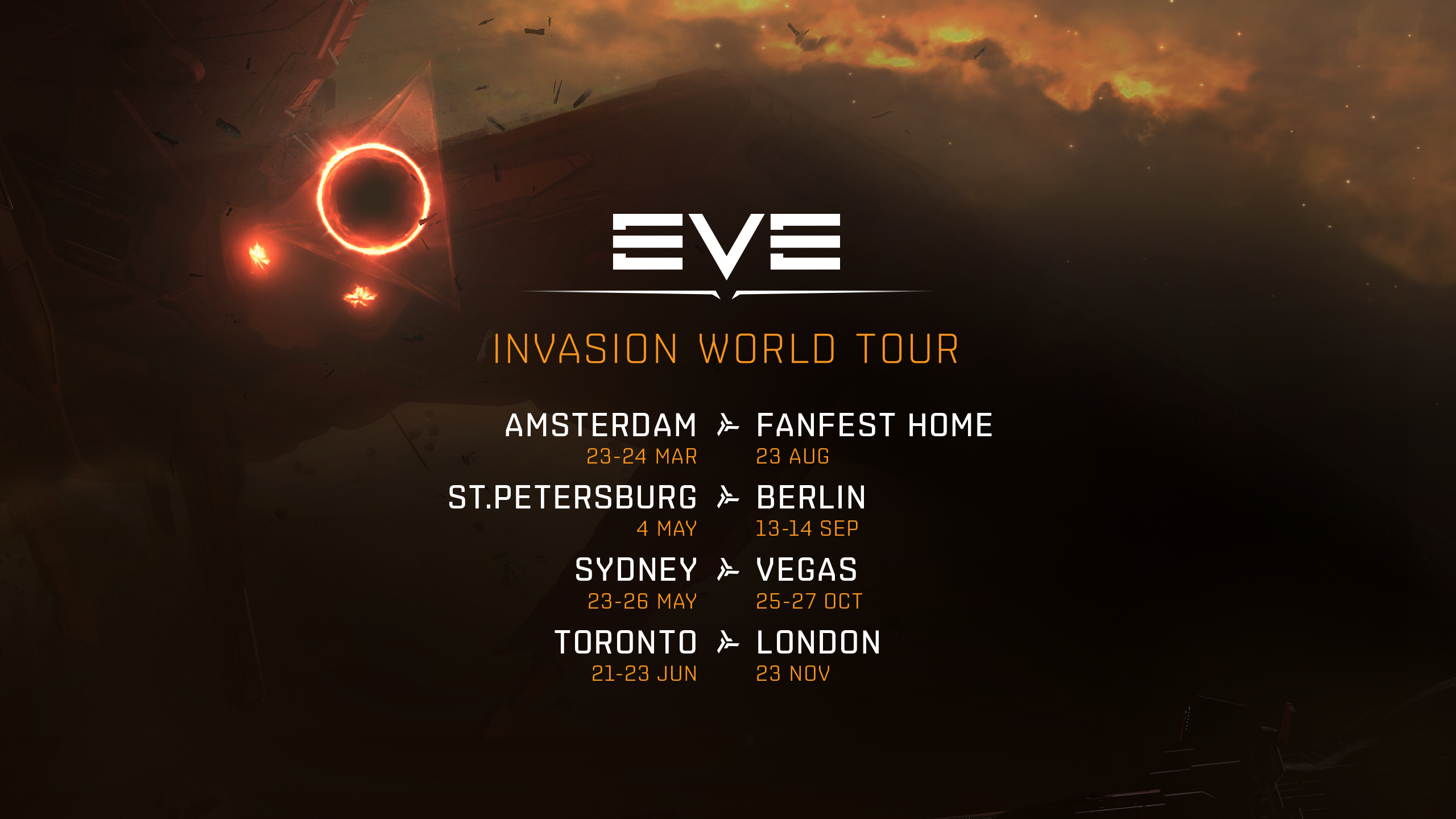 EVE Online  — Начинается мировой тур EVE World Tour 2019
