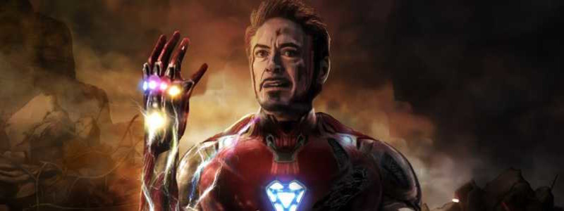 Потрясающий арт с Тони Старком по случаю выхода переиздания «Мстителей 4»