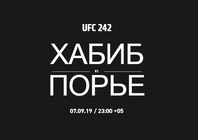 Хабиб Нурмагомедов следующий бой когда дата 2019