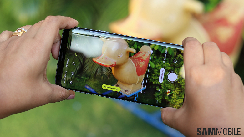 Как у Galaxy S10. Обновление принесло Samsung Galaxy S9 и Note9 новые эффекты камеры