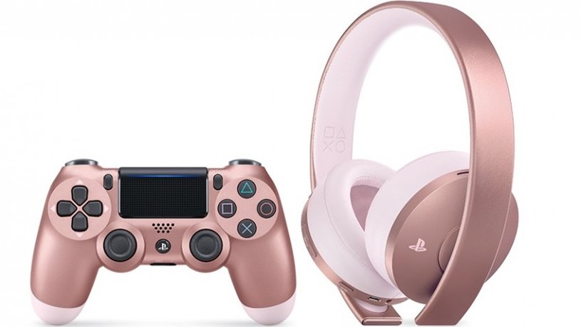 Sony представила розовые наушники и четыре новых цвета для контроллеров