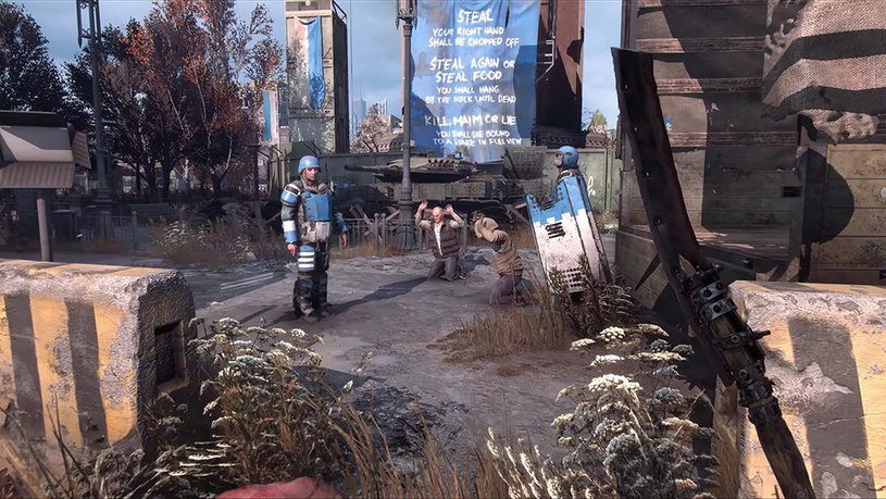 Локации, сражения, паркур и поездки на транспорте в геймплее Dying Light 2