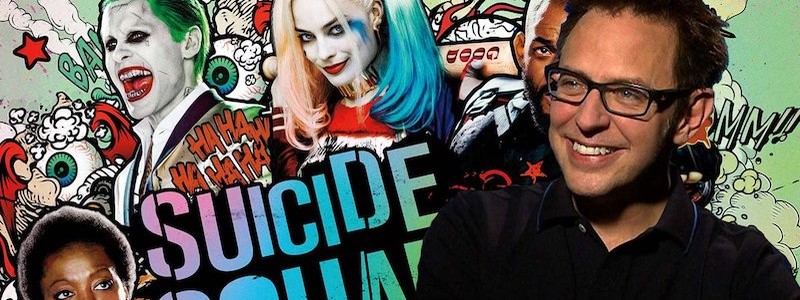 Полный актерский состав и логотип «Отряда самоубийц 2»