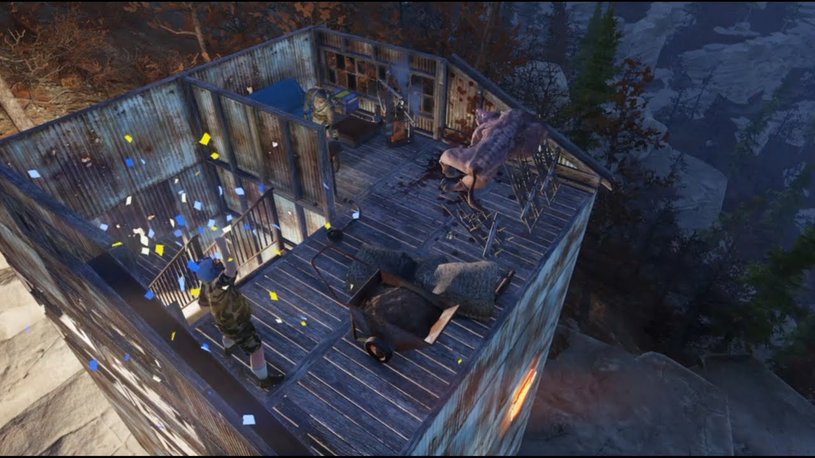 В Fallout 76 игрок соорудил ловушку под видом «отеля любви»