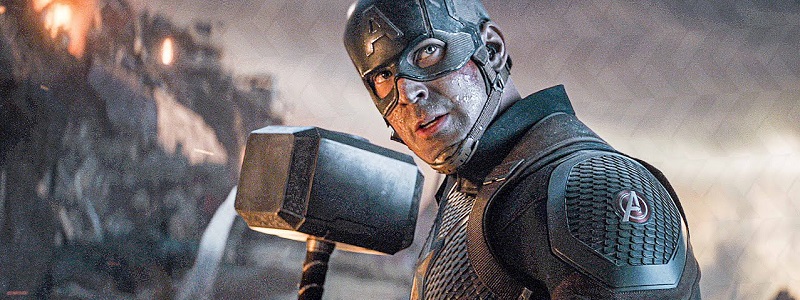 Реакция Криса Хемсворта на то, что Капитан Америка поднял молот Тора